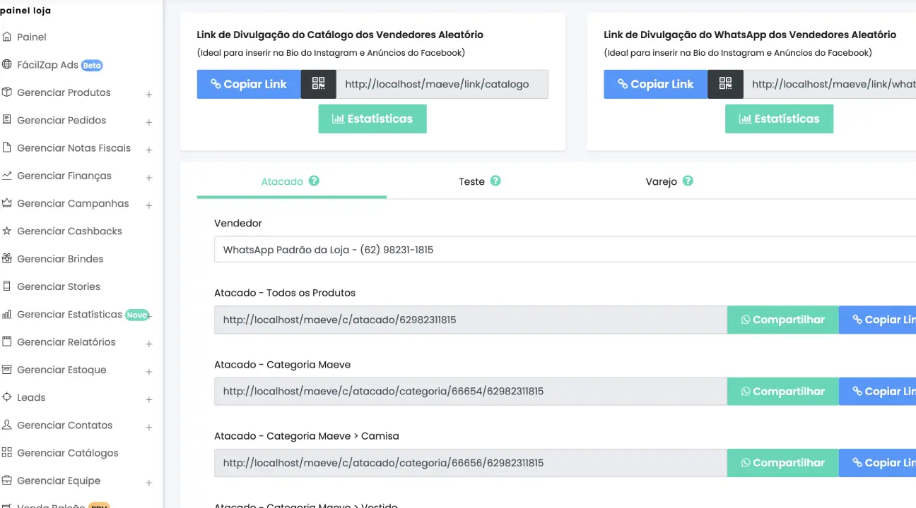 Passo 2 para abrir uma loja